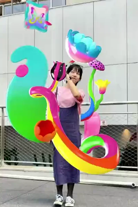 Body AR effect Bloom Fantasy